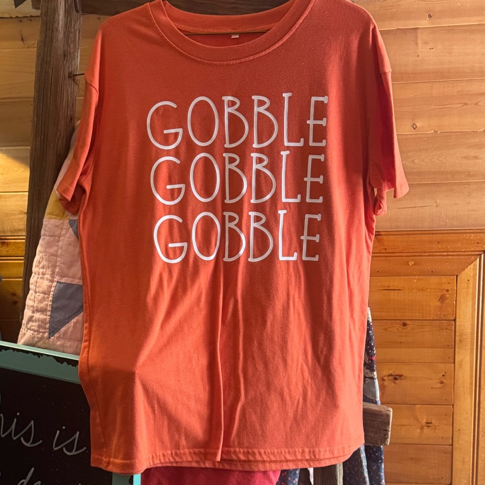 Self-made with Cricut Thanksgiving tee